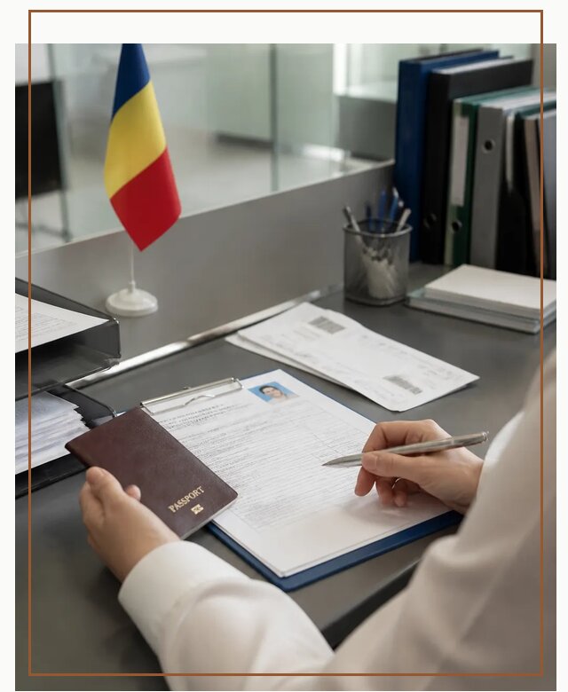 Оформление визы в Румынию с полным сопровождением в Рославле