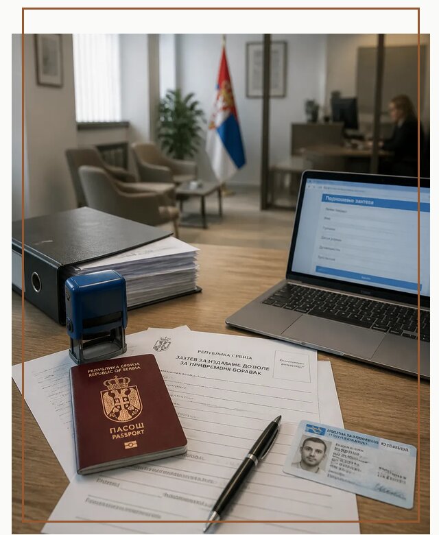 Оформление ПМЖ в Сербии для переезда в Рославле под ключ