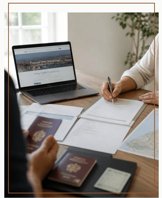 Оформление Digital Nomad и ВНЖ Португалии в Рославле