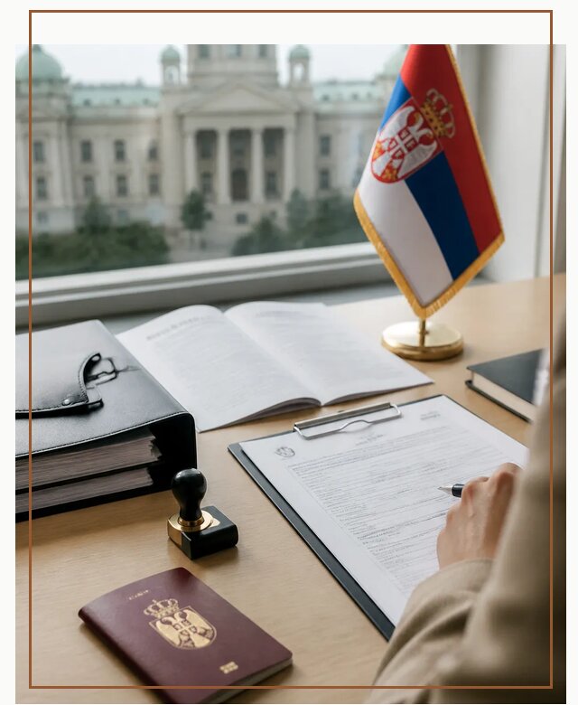 Оформление гражданства Сербии под ключ для переезда в Рославле
